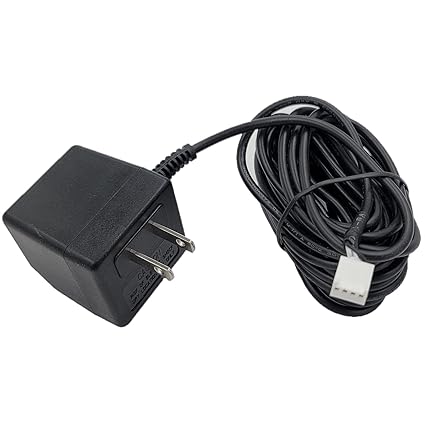 Soft Water Supply Clack Part V3186-06 - Power Cord with 15V DC Transformer Connec