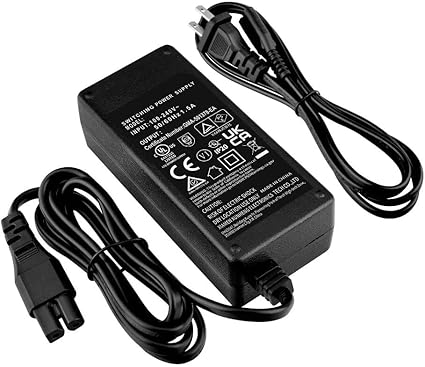 24V AC Charger Compatible with Miko Shiatsu Foot MMF-01C MK-02-02-SILVER RF-670 AS