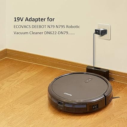 19V Robotic Vacuum Cleaner Adapter Charger for ECOVACS DEEBOT N79 N79S DN622-DN79,