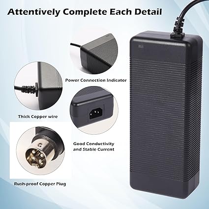 Power Supply Adapter 4-Pin 48V 37500mA Compatible with Swann NVR16-8580 16 Ch 4k N