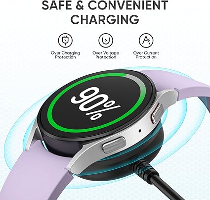 [2-Pack] Charger Cable for Samsung Galaxy Watch 5/ 5 Pro, Replacement Charging Cab