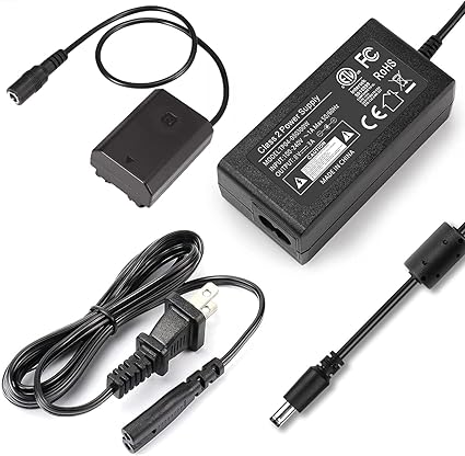 NP-FZ100 Dummy Battery AC Power Supply Adapter Replacemen A7III Dummy Battery Char