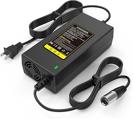 24V 5A 3-Pin Male XLR Connector Battery Charger for Lakematic, Pride Mobility, Jaz