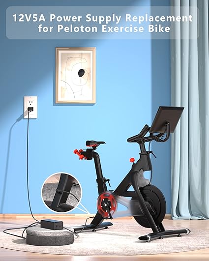 Compatible with Peloton Power Cord Replacement for Peloton Bike Power Cord Replace