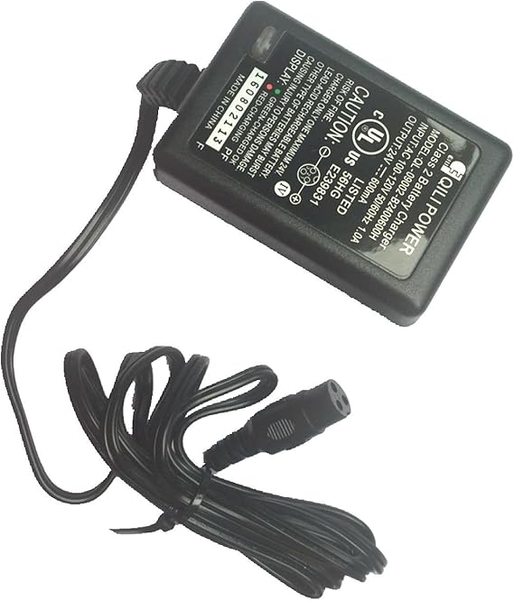 Razor Electric Scooter Battery Charger (For the e100/e125/e150) CONNECTOR & COMPA