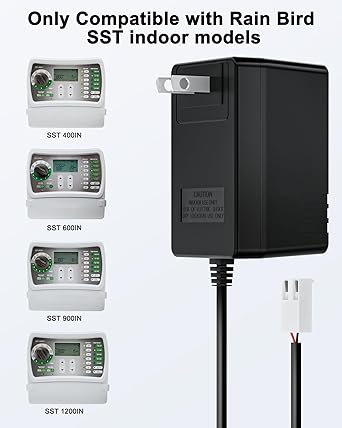 Replacement Rain Bird UT1 Transformer for SST Series Indoor Irrigation Sprinkler T