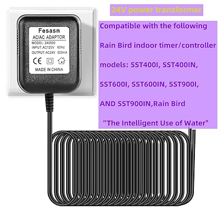 Replacement Rain Bird Power Supply,Compatible Rain Bird UT1 SST Series,Sprinkler S