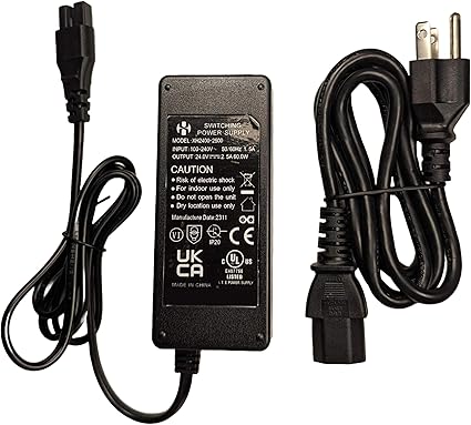 XH2400-2500 OEM 24V AC Adapter for Innov 8072 8954 4A201201 IVP2400-2500, 9209 Shi