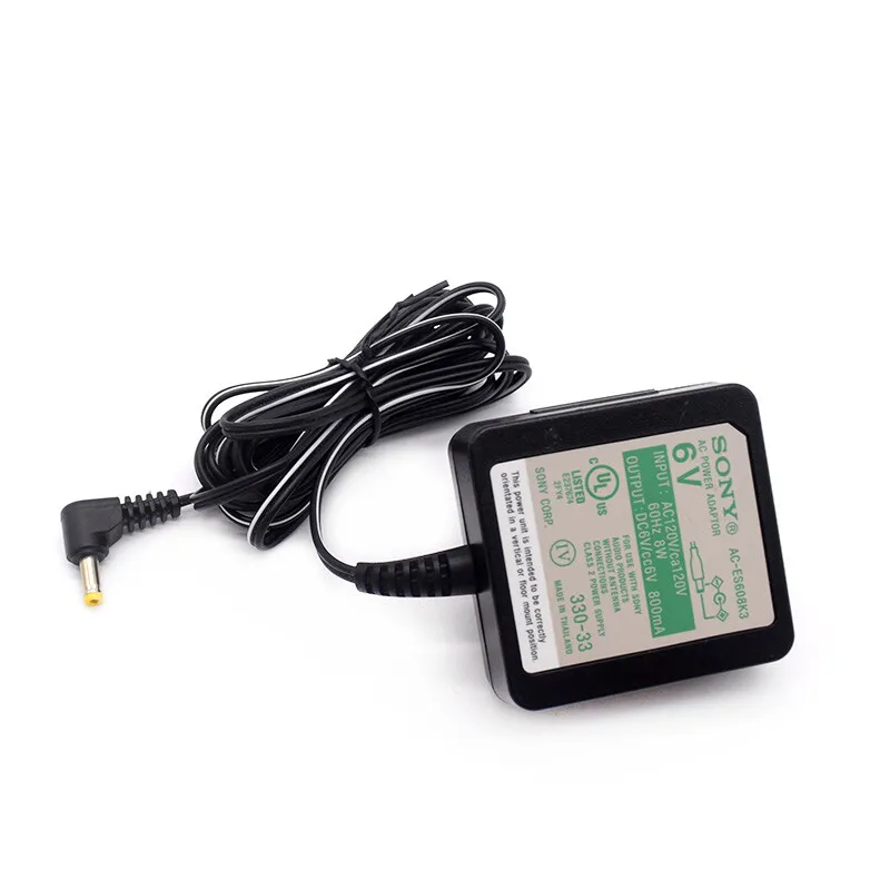 Sony AC Power Adapter Wall Charger For MZ-R50 Recorder Mini Disc MD Walkman Brand