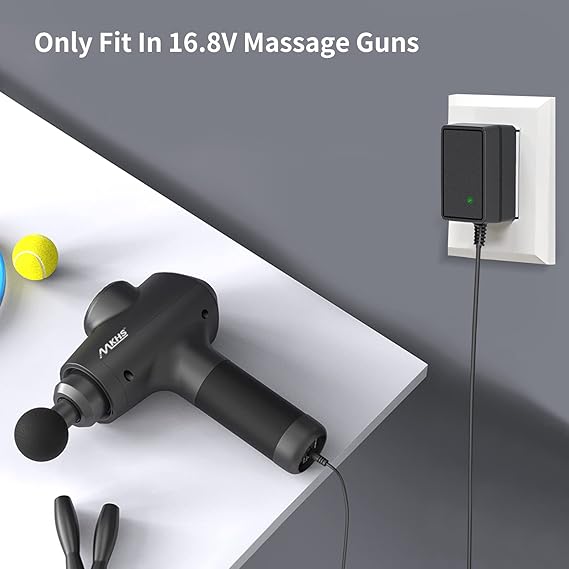 16.8V Massage Gun Charger for Massage Guns (Don't fit with 12V, 24V or 25.2V Massa