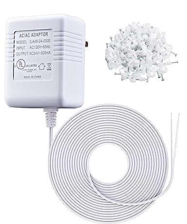 24 Volt Transformer, C Wire Adapter Thermostat, Compatible with Conventional Therm