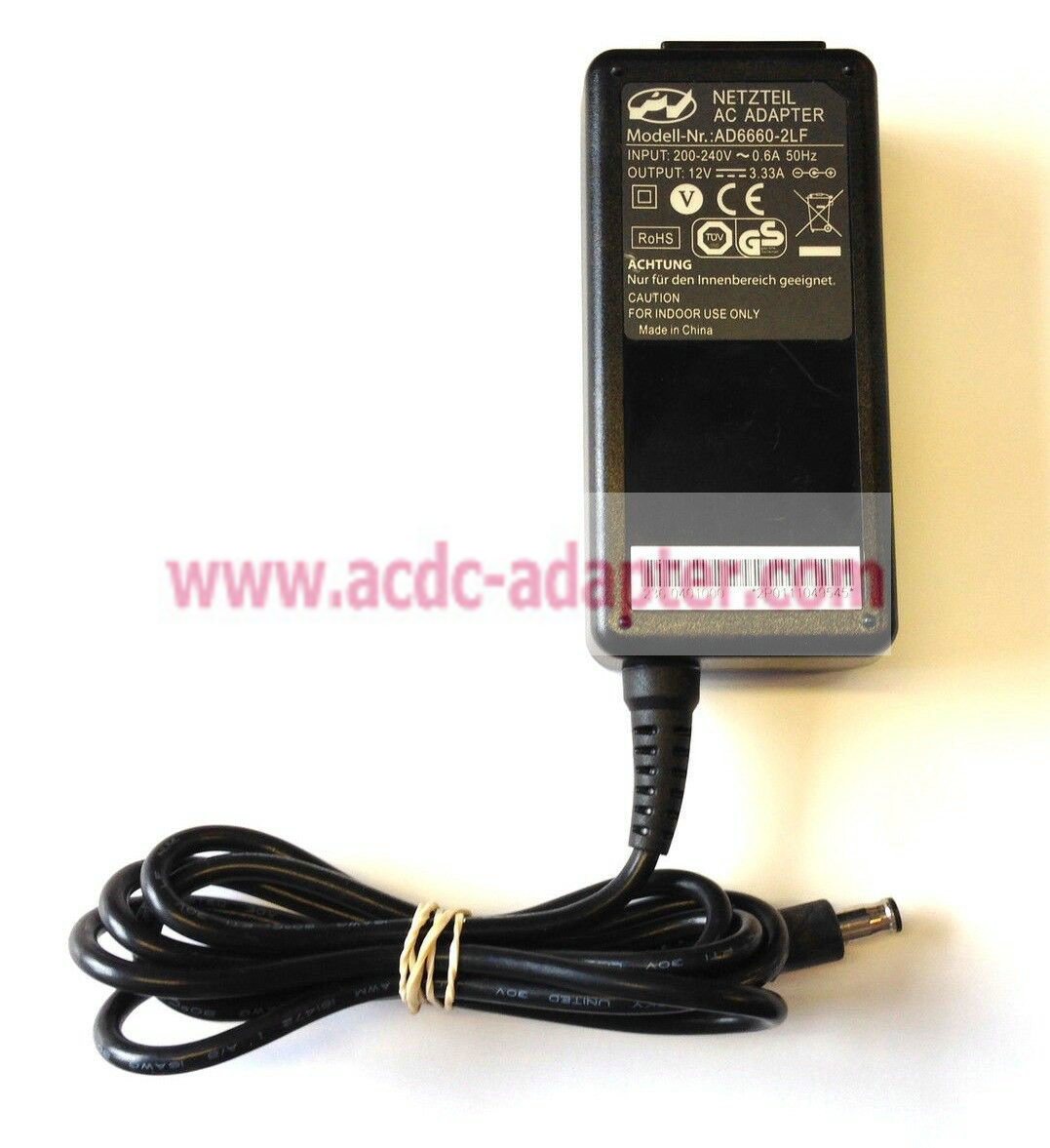 Genuine Pace PHILIPS AD6660-2LF POWER SUPPLY CHARGER 12V 3.33A HDT8520 OM1176AC - Click Image to Close