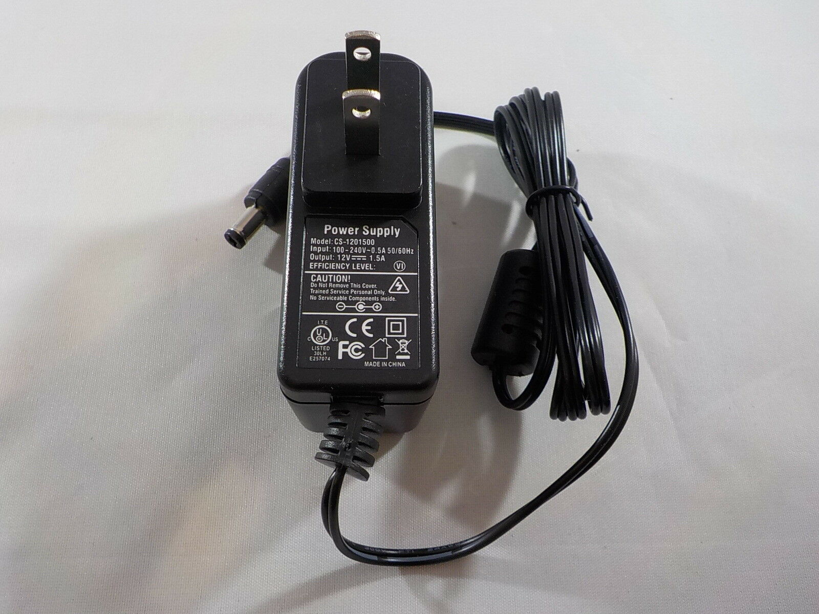 NEW 12V 1.5A CS-1201500 AC to DC Power Supply Adapter for Night Owl Security Camer