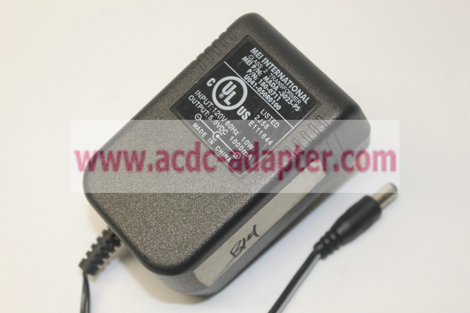 NEW 5VDC 1000mA ac adapter for Mei International MADA-3025-PS U041-050R0100 Class