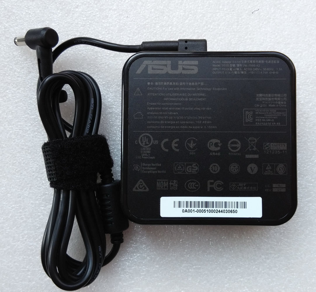 Genuine 19V 4.74A ASUS PA-1900-42 EXA1202YH AC Adapter power - Click Image to Close